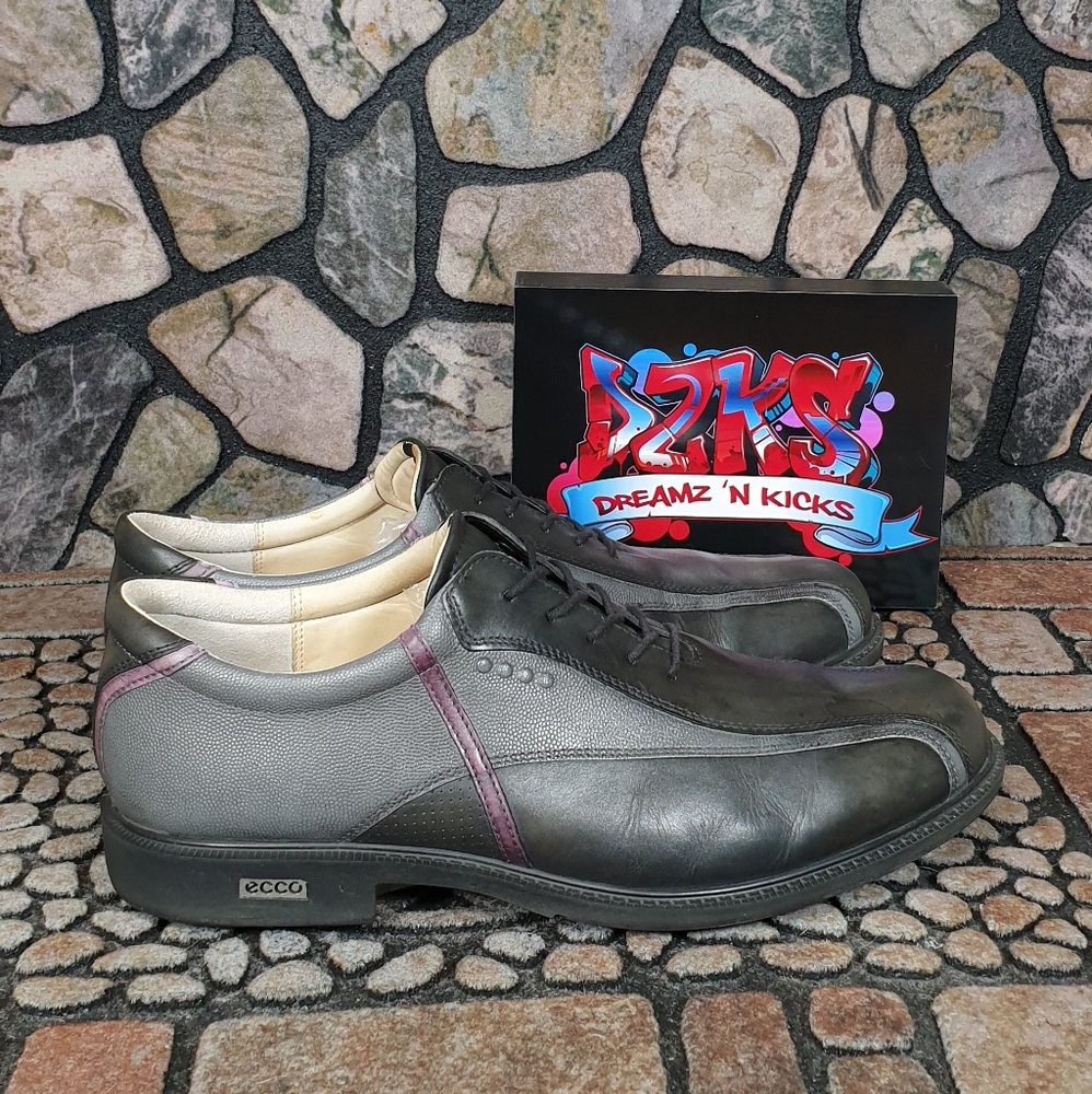Ecco Golf Shoes Hydromax Leather Black